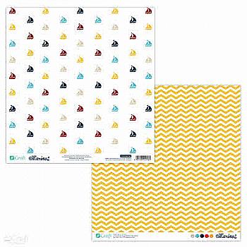 Папір двосторонній 30,5*30,5 см Морський 05, PYDU-009-P05 DpCraft Папір двосторонній 30,5*30,5 см Морський 05, PYDU-009-P05 DpCraft