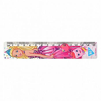 Линейка 15 см "Barbie", 370481 Yes Линейка 15 см "Barbie", 370481 Yes