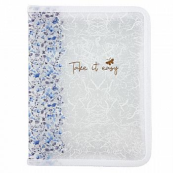 Папка об`ємна на блискавці, А5+, Frozen Nature-02, 1805-02-A