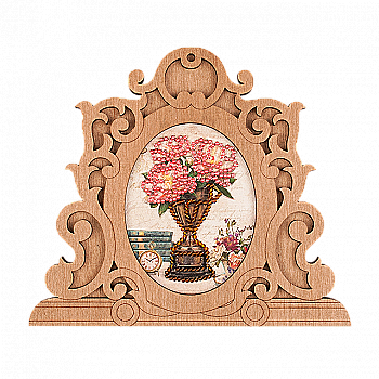 Набір для вишивки з фігурною рамкою, FLG-034