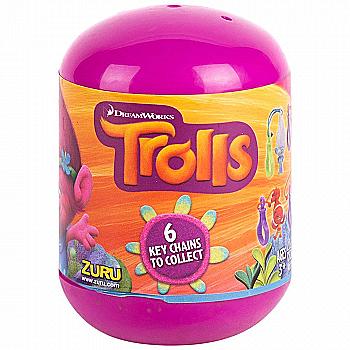 Іграшка з кліпсою "Тролі" в капсулі, 6001Q2 Іграшка з кліпсою "Тролі" в капсулі, 6001Q2