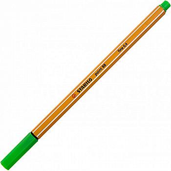 Ручка капилярная светло-зеленая Stabilo point 88, 88/43 (5286)