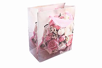 Подарунковий пакет "Елегантний букет" 12*6*14 см, 3-2315