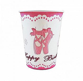 Стаканчики "Балет", бумага, 8 шт, F-080812
