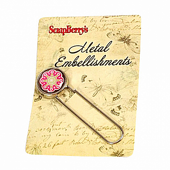 Скрепка дизайн 1, SCB341001, ScrapBerry’s