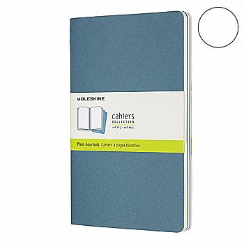 Блокнот Оживленный Голубой средний нелинованный, Moleskine Cahier, CH018B44 Блокнот Оживленный Голубой средний нелинованный, Moleskine Cahier, CH018B44
