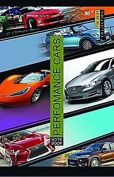 Зошит А4/144 кл. YES пласт.обкл. Perfomance cars, 681281 Зошит А4/144 кл. YES пласт.обкл. Perfomance cars, 681281