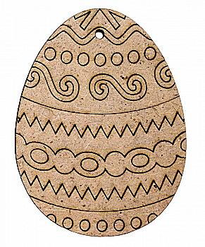 Заготівля Яйце 8, ДВП, 8*6*0,6 см, Rosa Talent (2)