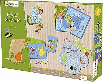 Комплект навчальних ігор "Сад" (2+ років), 42810O ТМ "Avenue Mandarin" Комплект навчальних ігор "Сад" (2+ років), 42810O ТМ "Avenue Mandarin"