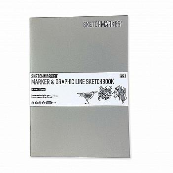 Скетчбук SKETCHMARKER В5 16 л., 180 г/м², жемчуг, MGLSM/PERL Скетчбук SKETCHMARKER В5 16 л., 180 г/м², жемчуг, MGLSM/PERL