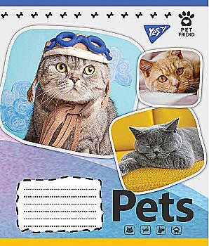Тетрадь 12 кл. YES Pets shoot, 765356