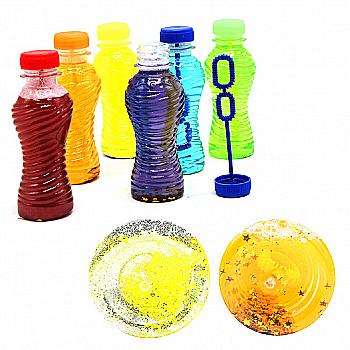 Бульбашки мильні " НЕОНОВІ З ГЛІТЕРОМ" (150мл), MB151