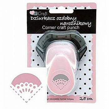 Кутовий фігурний дирокол 2,5 см Шифон, JCDZ-210B-9504 DpCraft Кутовий фігурний дирокол 2,5 см Шифон, JCDZ-210B-9504 DpCraft