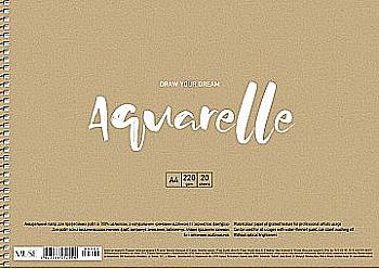 Альбом для малювання А4 20 арк. "Muse" крафт картон (3133)