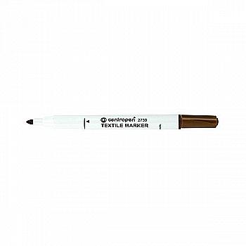 Маркер по тканини 2739 коричневый CentroPen Маркер по тканини 2739 коричневый CentroPen