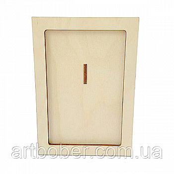Заготівка з фанери Фоторамка вертикальна, 100911 ArtBober