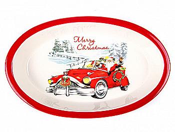 Блюдо "Новий рік" 28 см, для запікання, 358-982 Lefard Блюдо "Новий рік" 28 см, для запікання, 358-982 Lefard