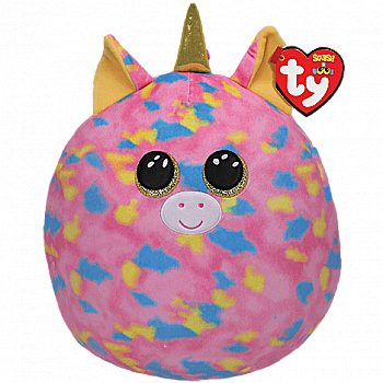 Іграшка м`яка TY Squish-a-Boos Єдиноріг "Fantasia", 39187 Іграшка м`яка TY Squish-a-Boos Єдиноріг "Fantasia", 39187