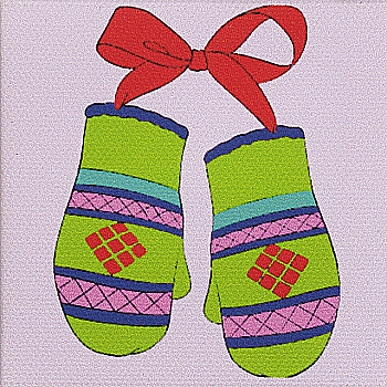 Розмальовка-магніт 7*7 см, FLV-031