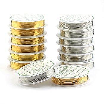 Проволока для рукоделия металлическая 0,4 мм, золото-14, 50 м, WNIR-04-50-Gold-14 Проволока для рукоделия металлическая 0,4 мм, золото-14, 50 м, WNIR-04-50-Gold-14