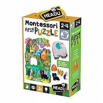 Игра-пазл Монтессори "Джунгли", IT22380