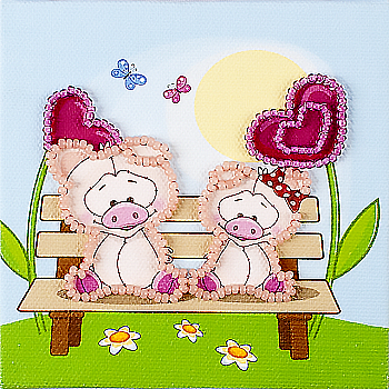 Магнит для вышивания бисером, FLA-086