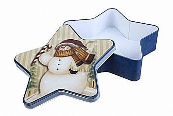 Подарункова коробка бляшана велика, 63-968