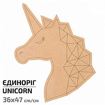 Основа для декорирования панно-мозаика "Единорог" 3, МДФ, 36*47 см, Rosa Talent Основа для декорирования панно-мозаика "Единорог" 3, МДФ, 36*47 см, Rosa Talent