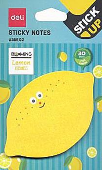 Блок паперу клейкий Deli EA55602 мiкс 76*76 мм, 30 арк. "Фрукти", 78194 Блок паперу клейкий Deli EA55602 мiкс 76*76 мм, 30 арк. "Фрукти", 78194