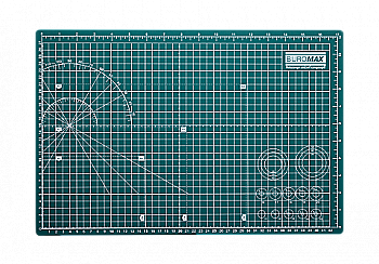Коврик самовосстанавливающийся для резки, А3, трехслойный, BM.6503 Коврик самовосстанавливающийся для резки, А3, трехслойный, BM.6503