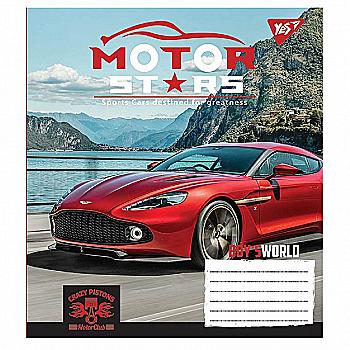 Тетрадь 24 кл. YES Motor stars, 765391