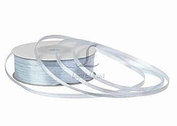 Стрічка атлас 3 мм-91 м, 178, блідо-волошкова