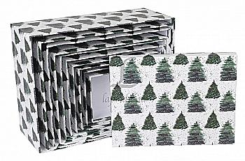 Подарункова коробка новорічна №8, 73-1988