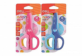 Ножницы Deli 6067 12см пластиковые лезвия, мiкс (69736) Ножницы Deli 6067 12см пластиковые лезвия, мiкс (69736)