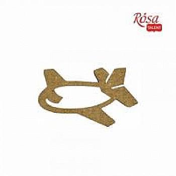 Міні-заготовка Літак 1, МДФ, 1 шт, Rosa Talent (10)