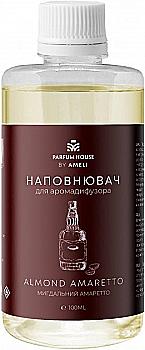 Наполнитель для диффузора Parfum House Миндальный Амаретто 100 мл Наполнитель для диффузора Parfum House Миндальный Амаретто 100 мл