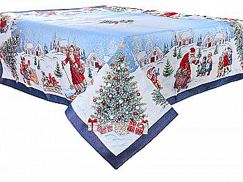 Скатертина "Village" 140*180 см, з люрексом, 716-115 Lefard