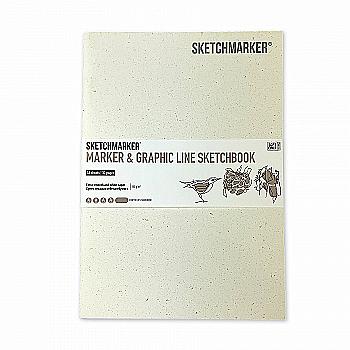 Скетчбук SKETCHMARKER В5 16 л., 180 г/м², солнечный свет, MGLSM/PSUN Скетчбук SKETCHMARKER В5 16 л., 180 г/м², солнечный свет, MGLSM/PSUN