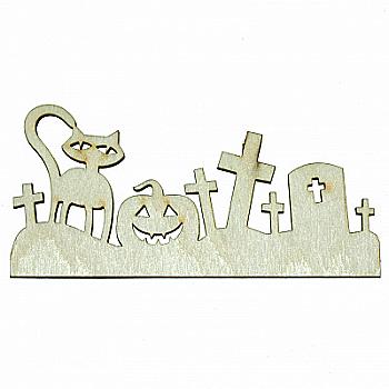 Заготівка дерев`яна Halloween, в асортименті, 712(4-8) Заготівка дерев`яна Halloween, в асортименті, 712(4-8)