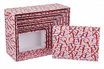 Подарункова коробка Love №4, 73-1919