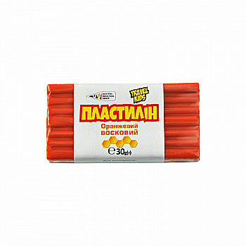 Пластилін восковий помаранчевий, 30 гр 333106 Гамма-Н Пластилін восковий помаранчевий, 30 гр 333106 Гамма-Н
