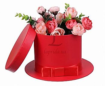 Подарочная коробка под цветы 13*15,5*22  см, W7953