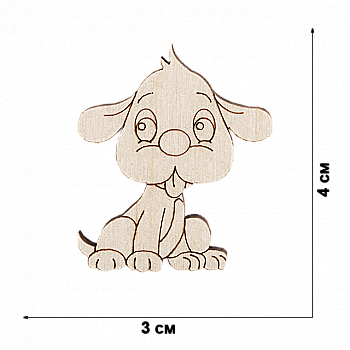 Заготовка дерев`яна для декорування, FLC-158