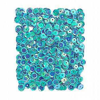 Пайетки перламутрові 9 мм 15 г, синій, DPCE-084 DpCraft Пайетки перламутрові 9 мм 15 г, синій, DPCE-084 DpCraft