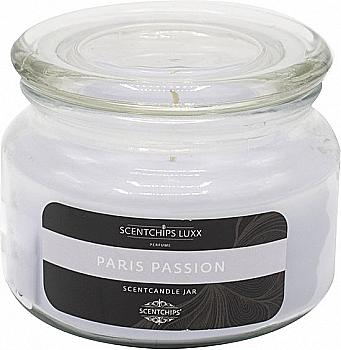 Аромасвечка в стеклянной банке Scentchips Парижская страсть 240 г/50 ч. горения, 255107 Аромасвечка в стеклянной банке Scentchips Парижская страсть 240 г/50 ч. горения, 255107