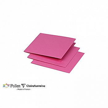 Заготовка для открыток сложенная Pollen 116*116 мм/210 г, Int. pink, Интенсивный розовый, 16124C Clairefontaine Заготовка для открыток сложенная Pollen 116*116 мм/210 г, Int. pink, Интенсивный розовый, 16124C Clairefontaine