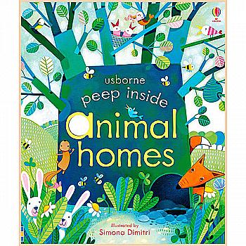 Книга "Peep Inside Animal homes" (а) (0181) Книга "Peep Inside Animal homes" (а) (0181)