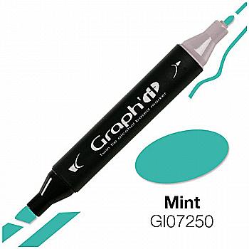 Маркер двухсторонний, Мята (7250), GI07250 Graph`it Маркер двухсторонний, Мята (7250), GI07250 Graph`it