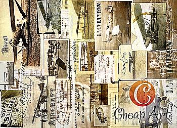 Карта декупажна А4 Авиатор, 45 г/м², 01704