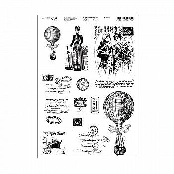 Карта Трансфер 22, 10 шт, 21*29,7 см, 80г/м2, ROSA Talent